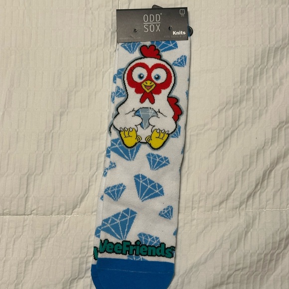2 Pairs VeeFriends Limited Edition Oddsox Socks Diamond Hands Hen Gary Vee - Picture 3 of 5